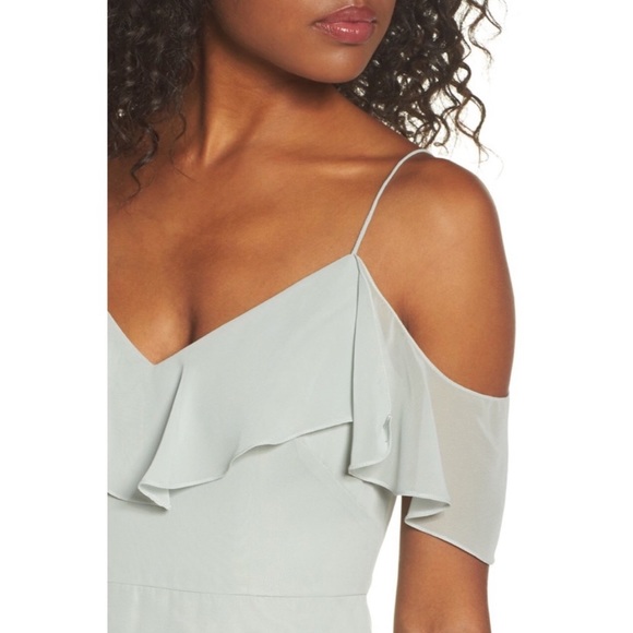 🌟Host Pick!🌟 Jenny Yoo Whisper Blue Mila Dress - Picture 6 of 7